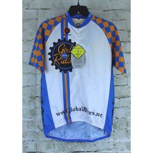 Pactimo Girls Gone Riding Cycling Race Jersey Size XS Road Bike Half Zip